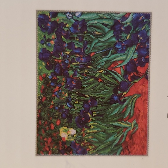Irises (Van Gogh) diamond dotz art kit NIB - Picture 4 of 7